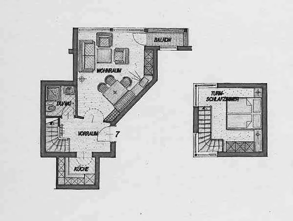 TURMSUITE DORNRÖSCHEN